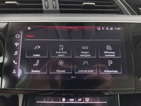 Audi Q8 e-tron 50 quattro Advanced Edition 95 kWh [3-Fase-22kW] {SoH-100%} (INCL.BTW) *LEATHER | FULL-LED | MEMORY-PACK | ADAPTIVE-CRUISE | CAMERA | PRIVACY-GLASS | DIGI-COCKPIT | PRIVACY-GLASS | SHIFT-PADDLES | DAB | AMBIENT-LIGHT | 20''ALU | TOWBAR*