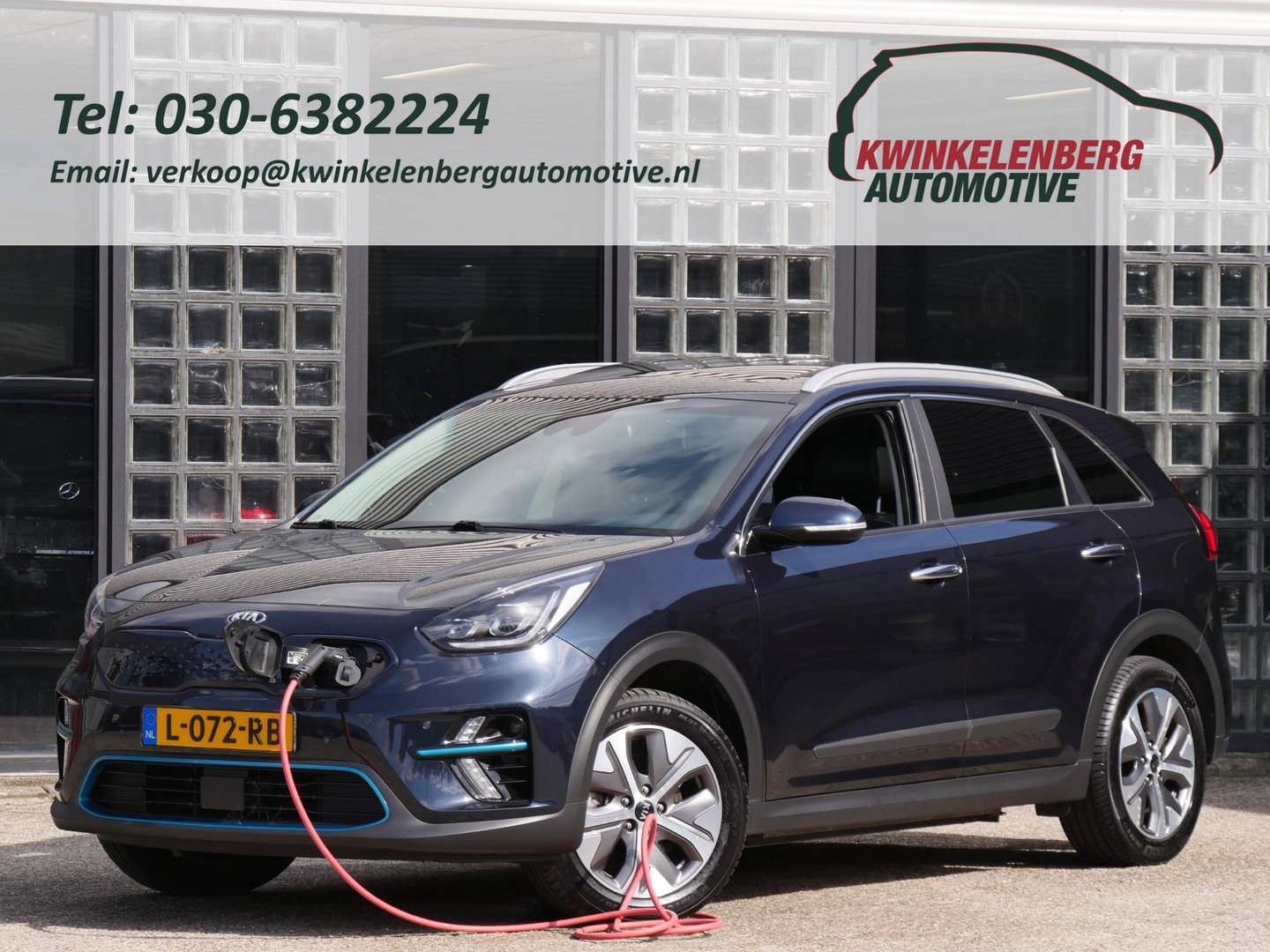 Kia e-Niro 64kWh EXECUTIVELINE/ SCHUIFDAK/ TREKHAAK/ LEER/ SOH 96%