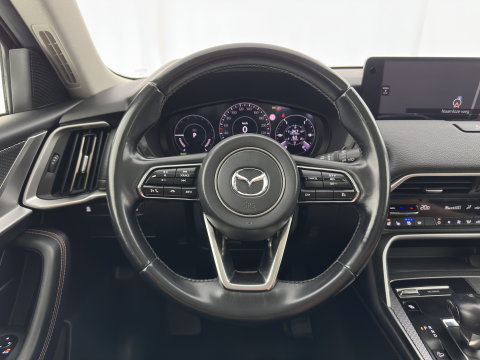 Mazda CX-60 2.5 e-SkyActiv PHEV Exclusive-Line [3-Fase] (Plug-in) (INCL.BTW) Aut. *LEATHER | HEAD-UP | FULL-LED | BLINDSPOT | HEATED/COOLD-COMFORTSEATS | MEMORY-PACK | DIGI-COCKPIT | KEYLESS | DAB | NAVI-FULLMAP | CAMERA | CARPLAY | SHIFTPADDLES*