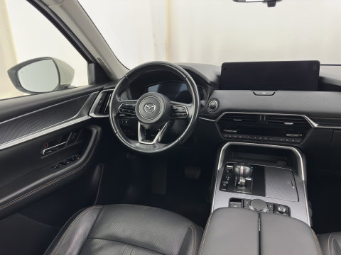 Mazda CX-60 2.5 e-SkyActiv PHEV Exclusive-Line [3-Fase] (Plug-in) (INCL.BTW) Aut. *LEATHER | HEAD-UP | FULL-LED | BLINDSPOT | HEATED/COOLD-COMFORTSEATS | MEMORY-PACK | DIGI-COCKPIT | KEYLESS | DAB | NAVI-FULLMAP | CAMERA | CARPLAY | SHIFTPADDLES*