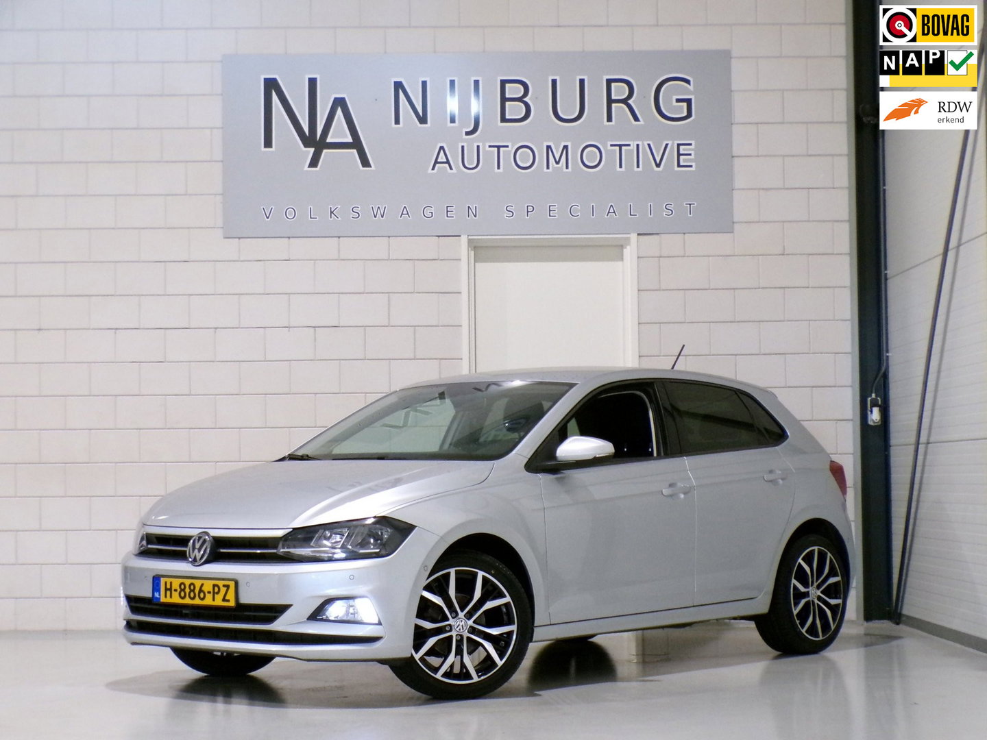 Volkswagen Polo 1.0 TSI Comfortline "Origineel NL!" Apple-Carplay Trekhaak Parkeersensor Adaptive-Cruise Climatronic "1e eigenaar"