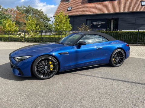 Mercedes-Benz SL-Klasse Roadster AMG 43 V-8-Styling *Night-Pakket*Burmester 360"Camera Carbon Head-Up
