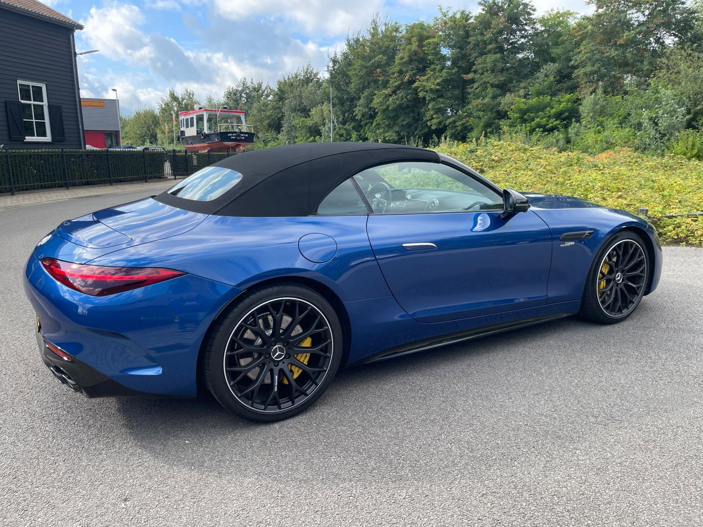 Mercedes-Benz SL-Klasse Roadster AMG 43 V-8-Styling *Night-Pakket*Burmester 360"Camera Carbon Head-Up