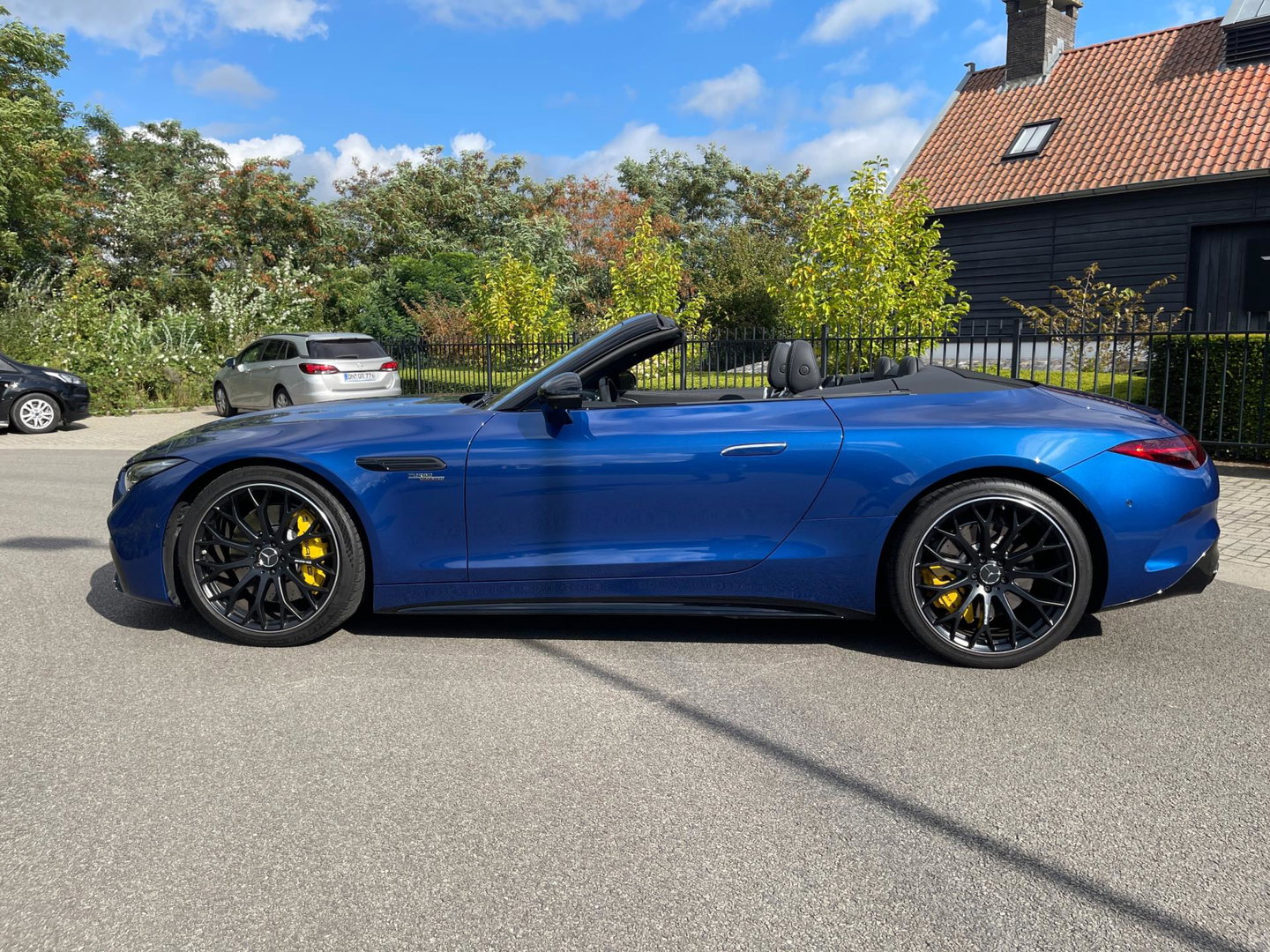 Mercedes-Benz SL-Klasse Roadster AMG 43 V-8-Styling *Night-Pakket*Burmester 360"Camera Carbon Head-Up