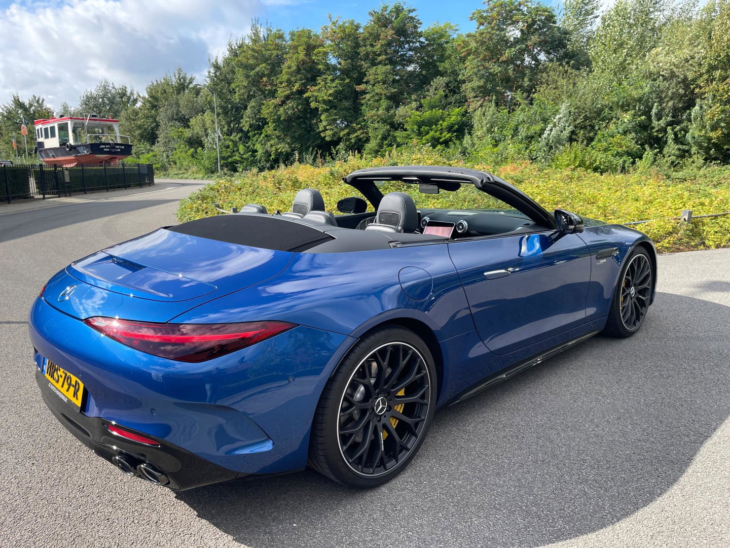 Mercedes-Benz SL-Klasse Roadster AMG 43 V-8-Styling *Night-Pakket*Burmester 360"Camera Carbon Head-Up