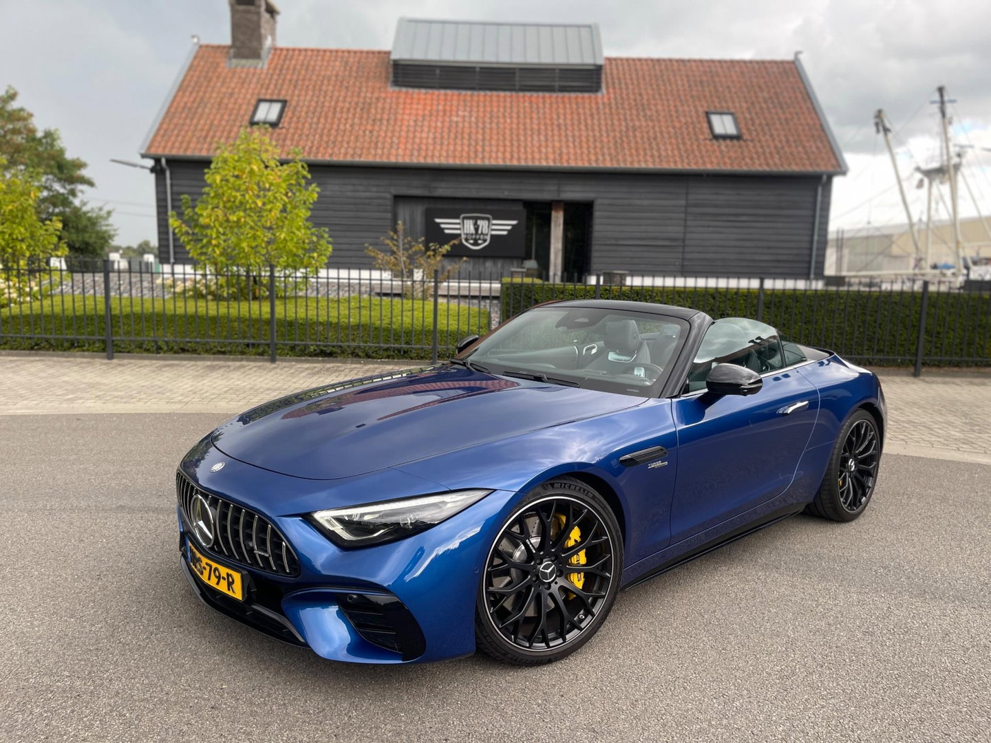 Mercedes-Benz SL-Klasse Roadster AMG 43 V-8-Styling *Night-Pakket*Burmester 360"Camera Carbon Head-Up
