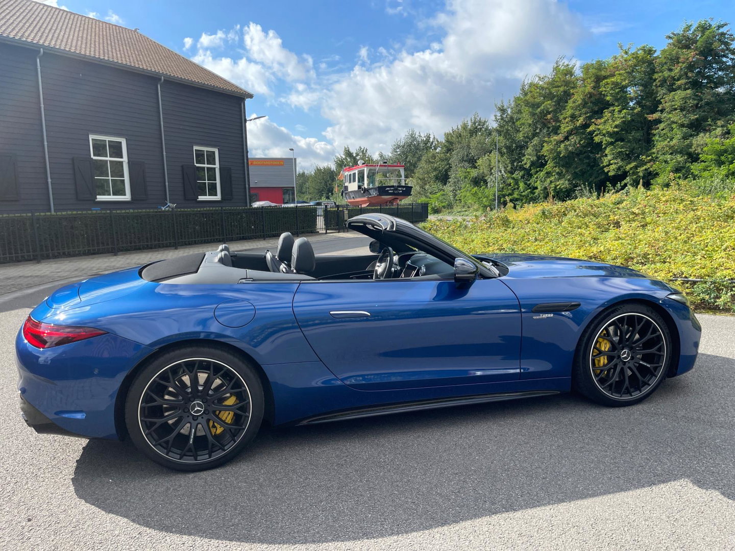 Mercedes-Benz SL-Klasse Roadster AMG 43 V-8-Styling *Night-Pakket*Burmester 360"Camera Carbon Head-Up