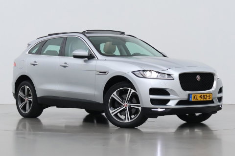 Jaguar F-PACE 3.0 S AWD 30d | Panoramadak | Trekhaak | Meridian | Stoelventilatie | Keyless | Stoel+achterbankverwarming | Camera