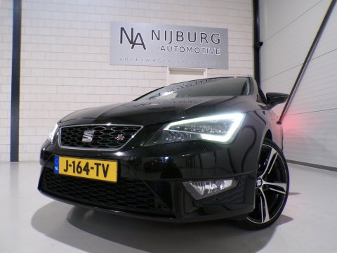 SEAT Leon ST 1.4 EcoTSI FR "Automaat" Apple-Carplay Stoelverwarming Android-Auto Drive-mode 19"Velgen Full-LED Parkeersensoren