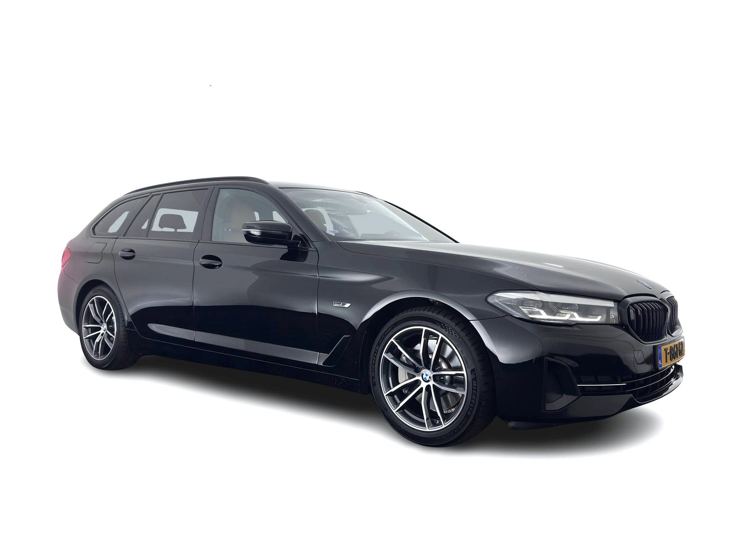 BMW 5 Serie Touring 530e Business Edition Plus (Plug-in) (INCL.BTW) *LEATHER | FULL-LED | MEMORY-PACK | HEATED-COMFORTSEATS | NAVI-FULLMAP | PRIVACY-GLASS | ECC | PDC | CRUISE | 18''ALU | TOWBAR*