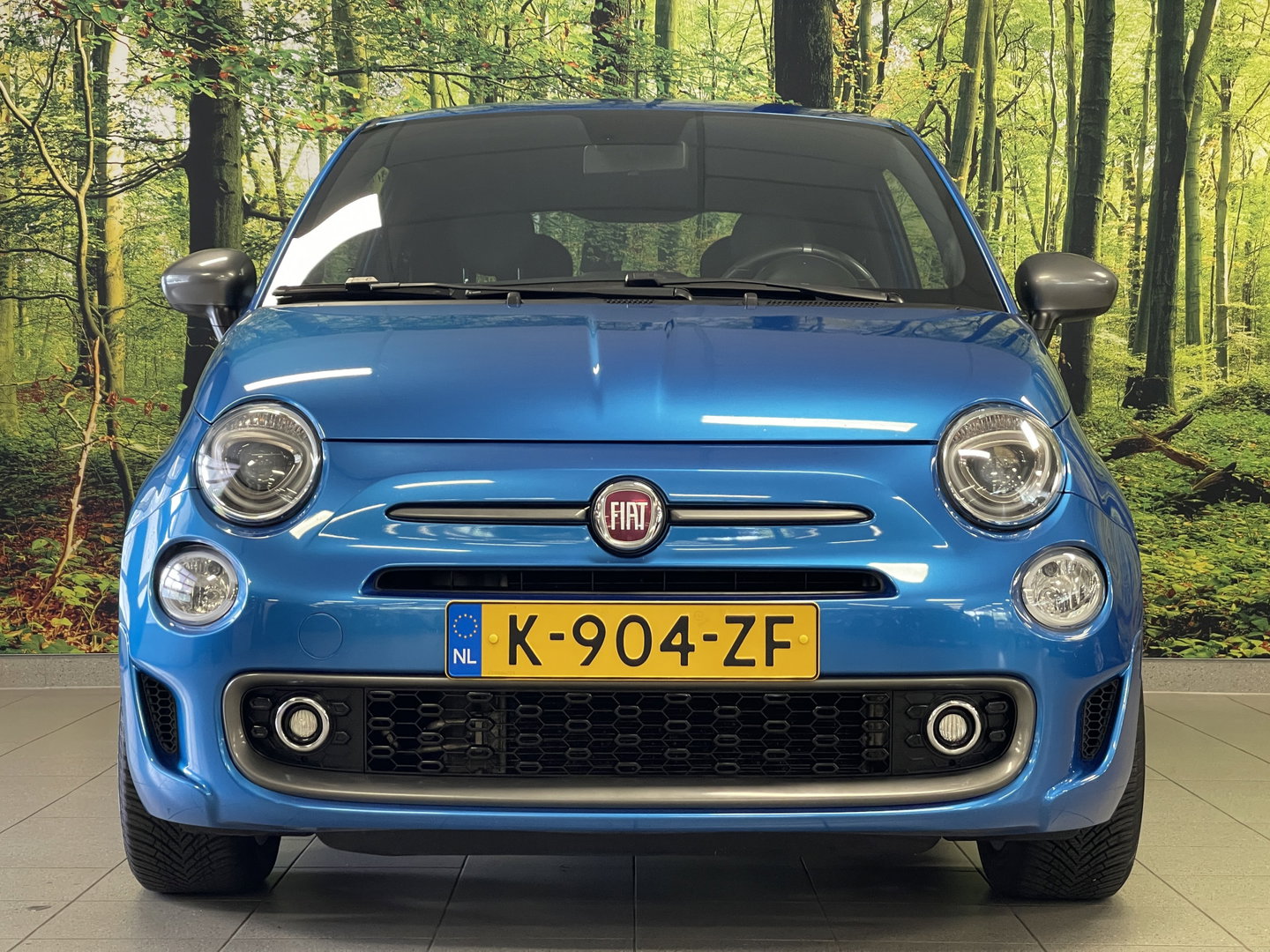 Fiat 500 1.2 Sport | Airconditioning | Bluetooth | Cruise Control | Donkere Hemel |