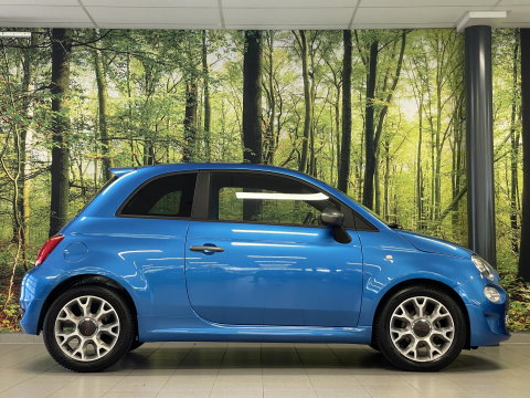 Fiat 500 1.2 Sport | Airconditioning | Bluetooth | Cruise Control | Donkere Hemel |