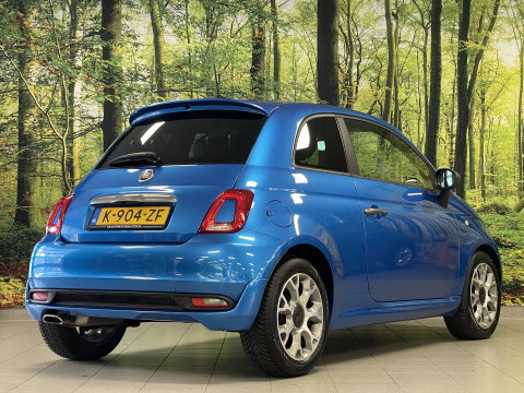 Fiat 500 1.2 Sport | Airconditioning | Bluetooth | Cruise Control | Donkere Hemel |