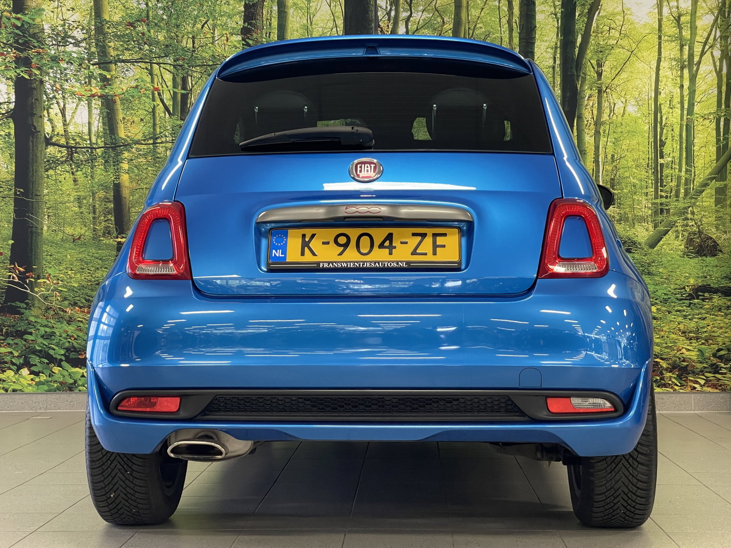 Fiat 500 1.2 Sport | Airconditioning | Bluetooth | Cruise Control | Donkere Hemel |