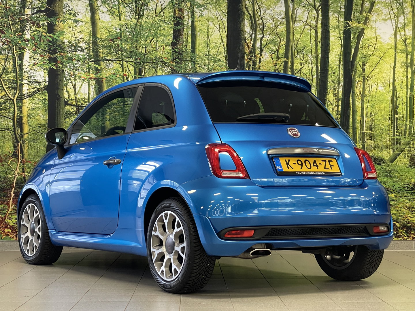 Fiat 500 1.2 Sport | Airconditioning | Bluetooth | Cruise Control | Donkere Hemel |
