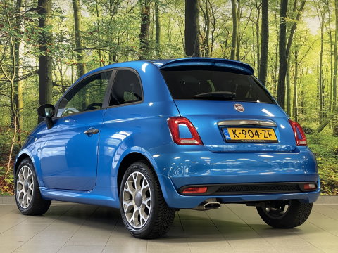 Fiat 500 1.2 Sport | Airconditioning | Bluetooth | Cruise Control | Donkere Hemel |