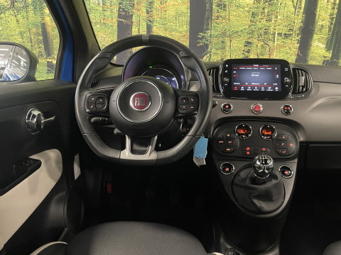 Fiat 500 1.2 Sport | Airconditioning | Bluetooth | Cruise Control | Donkere Hemel |