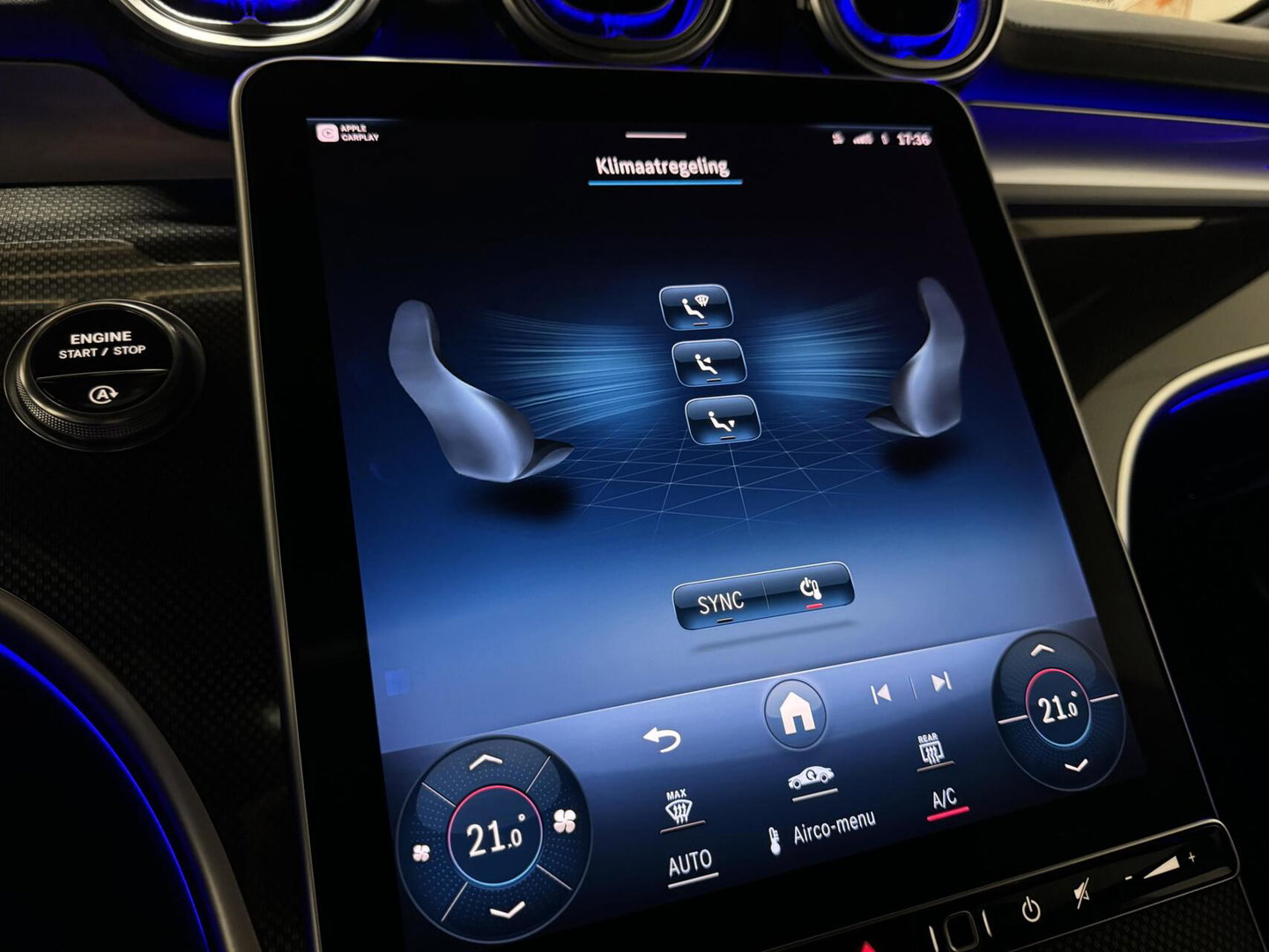 Mercedes-Benz C-Klasse Estate 200 AMG Pano 360° Memory Carplay Trekh. NAP