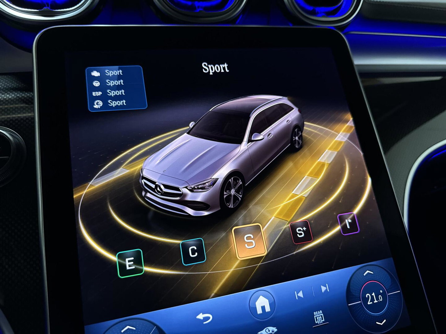 Mercedes-Benz C-Klasse Estate 200 AMG Pano 360° Memory Carplay Trekh. NAP