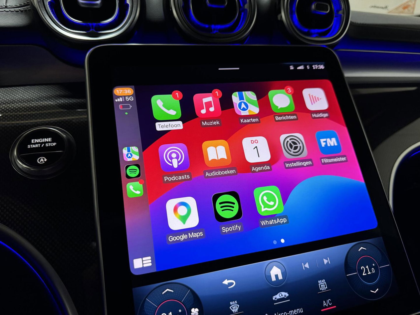 Mercedes-Benz C-Klasse Estate 200 AMG Pano 360° Memory Carplay Trekh. NAP