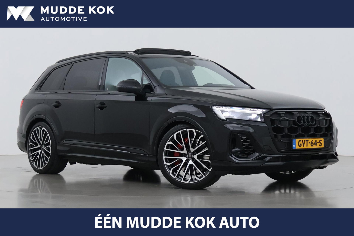 Audi Q7 60 TFSI e quattro Pro Line S Competition | FACELIFT | Schuifdak | B&O | 4-wiel Besturing | Trekhaak | 22 Inch | Laser LED
