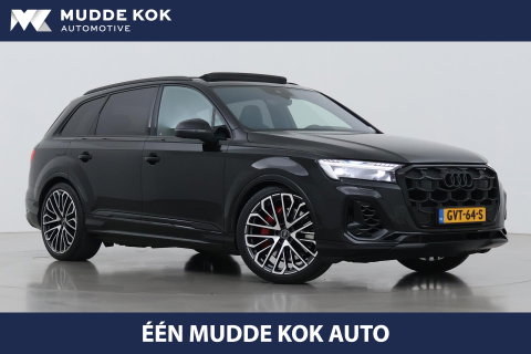 Audi Q7 60 TFSI e quattro Pro Line S Competition | FACELIFT | Schuifdak | B&O | 4-wiel Besturing | Trekhaak | 22 Inch | Laser LED