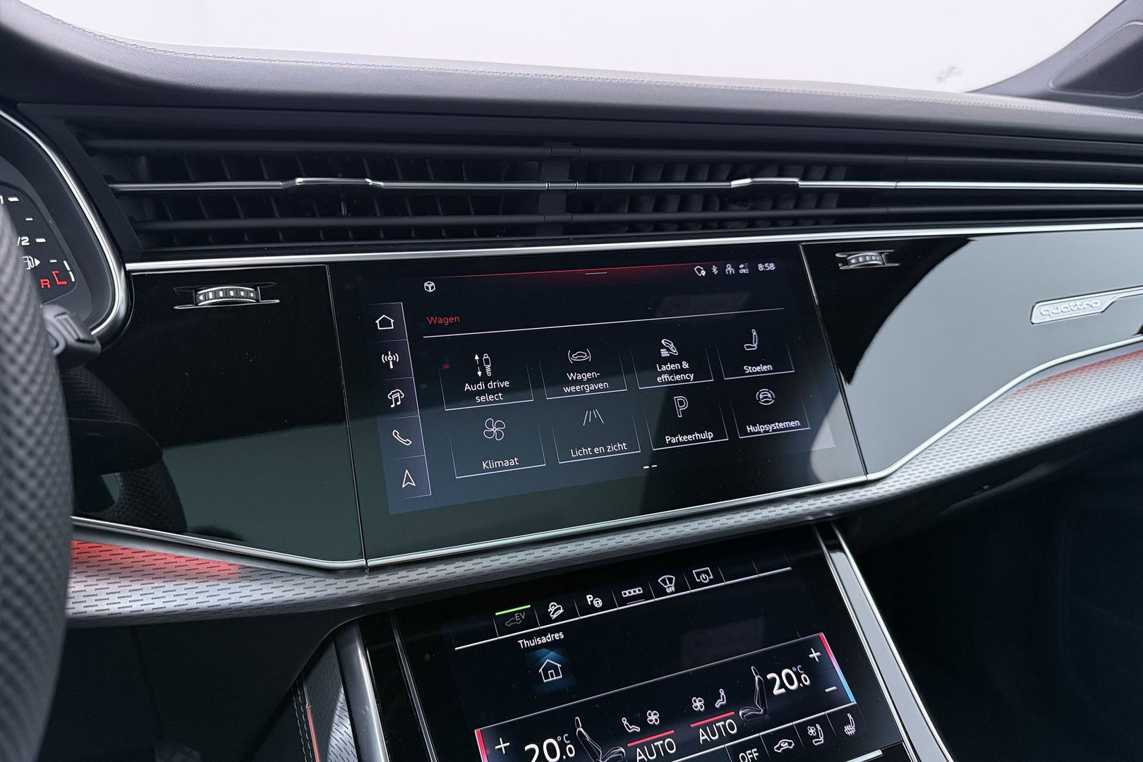 Audi Q7 60 TFSI e quattro Pro Line S Competition | FACELIFT | Schuifdak | B&O | 4-wiel Besturing | Trekhaak | 22 Inch | Laser LED