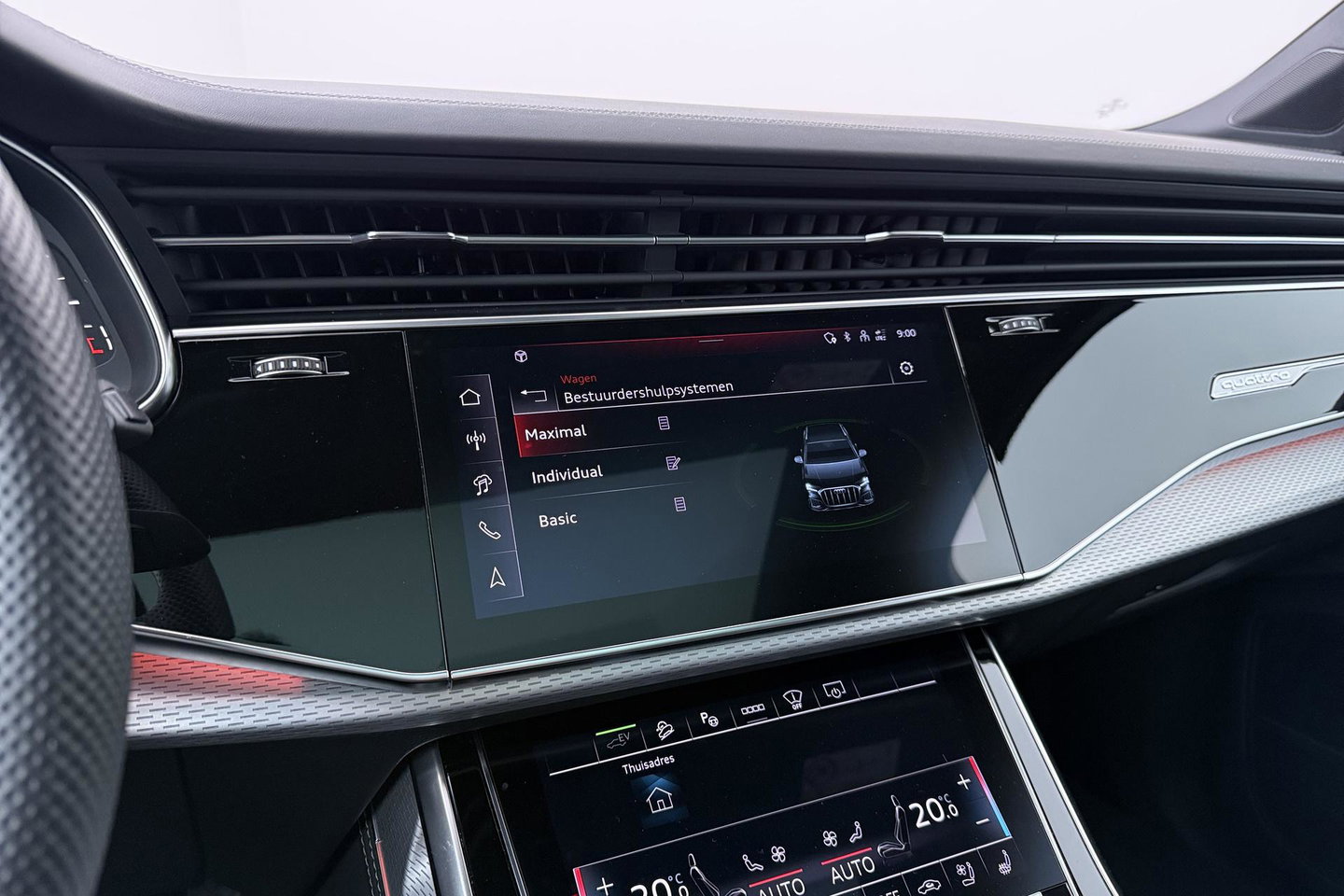 Audi Q7 60 TFSI e quattro Pro Line S Competition | FACELIFT | Schuifdak | B&O | 4-wiel Besturing | Trekhaak | 22 Inch | Laser LED