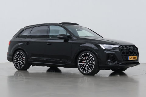 Audi Q7 60 TFSI e quattro Pro Line S Competition | FACELIFT | Schuifdak | B&O | 4-wiel Besturing | Trekhaak | 22 Inch | Laser LED