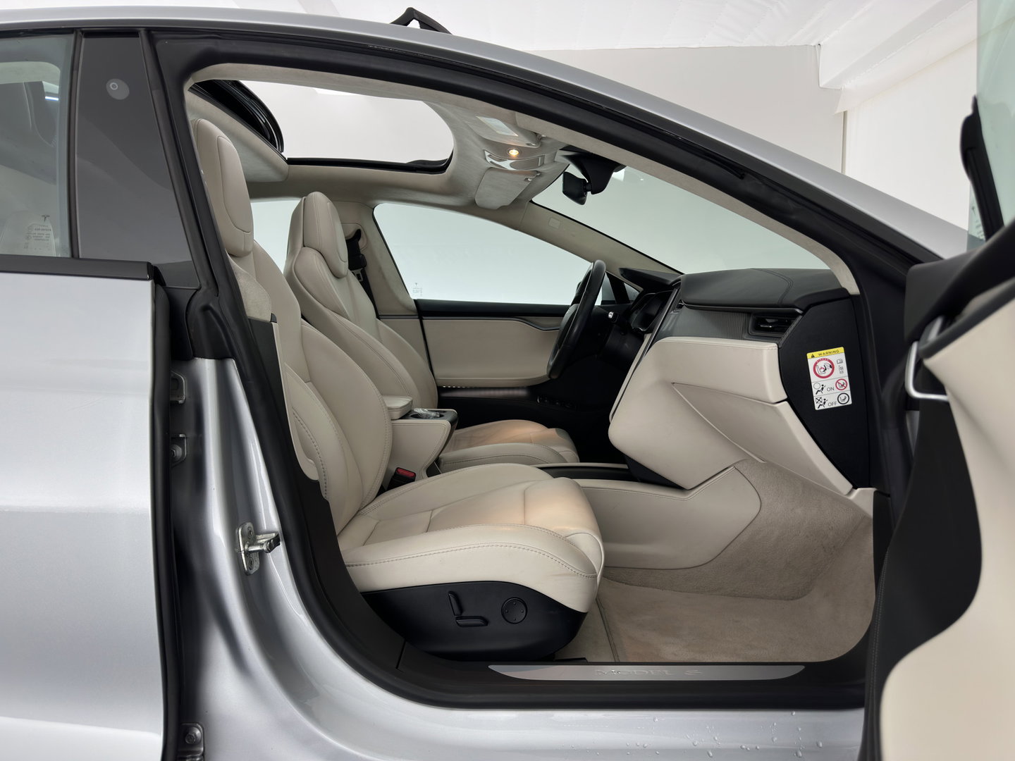 Tesla Model S 100D Aut. *PANO | LEATHER | AIRSUSPENION | FULL-LED | NAVI-FULLMAP | KEYLESS | HEATED-SPORTSEATS | DIGI-COCKPIT | CAMERA | 19"ALU*