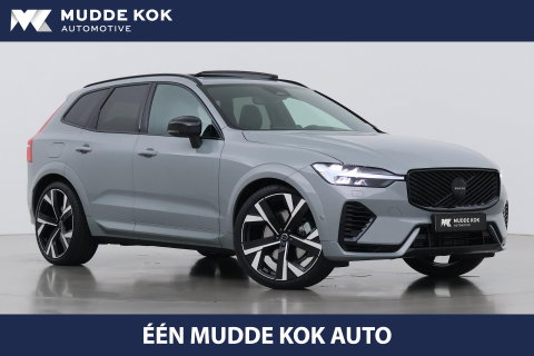 Volvo XC60 T6 Ultra Black Edition | 22 Inch | Bowers&Wilkins | Luchtvering | Trekhaak | 360° Camera | Stoelventilatie | Head-Up