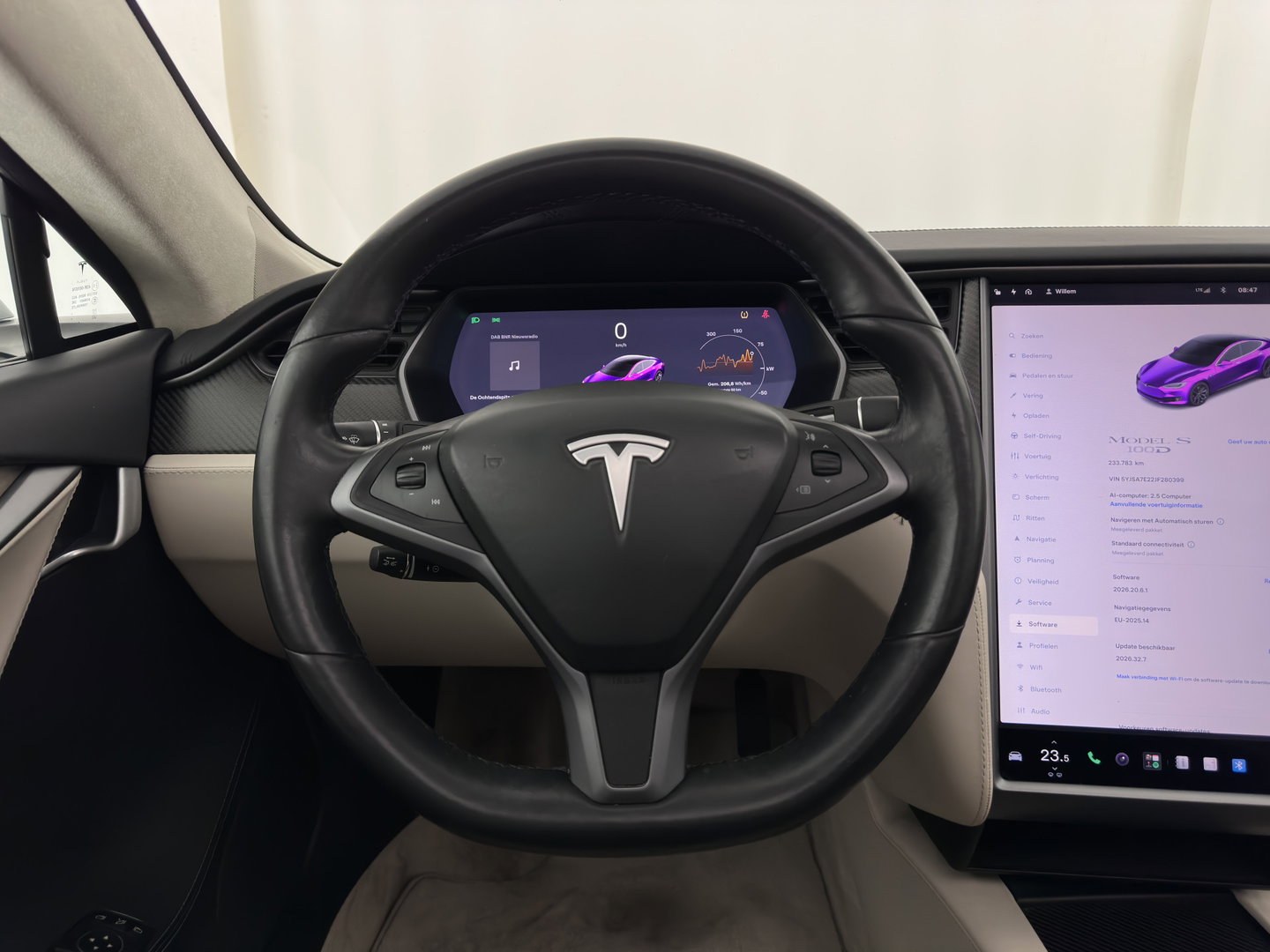 Tesla Model S 100D Aut. *PANO | LEATHER | AIRSUSPENION | FULL-LED | NAVI-FULLMAP | KEYLESS | HEATED-SPORTSEATS | DIGI-COCKPIT | CAMERA | 19"ALU*