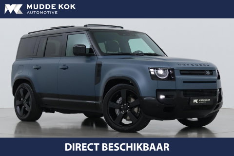 Land Rover Defender 2.0 P300e 110 X-Dynamic HSE | SATIN | Luchtvering | Panoramadak | Trekhaak | 360° Camera | Meridian Surround | Stoelventilatie | 22 Inch