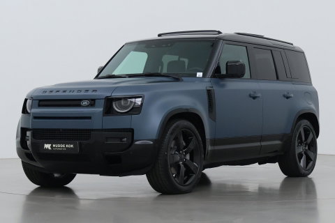 Land Rover Defender 2.0 P300e 110 X-Dynamic HSE | SATIN | Luchtvering | Panoramadak | Trekhaak | 360° Camera | Meridian Surround | Stoelventilatie | 22 Inch