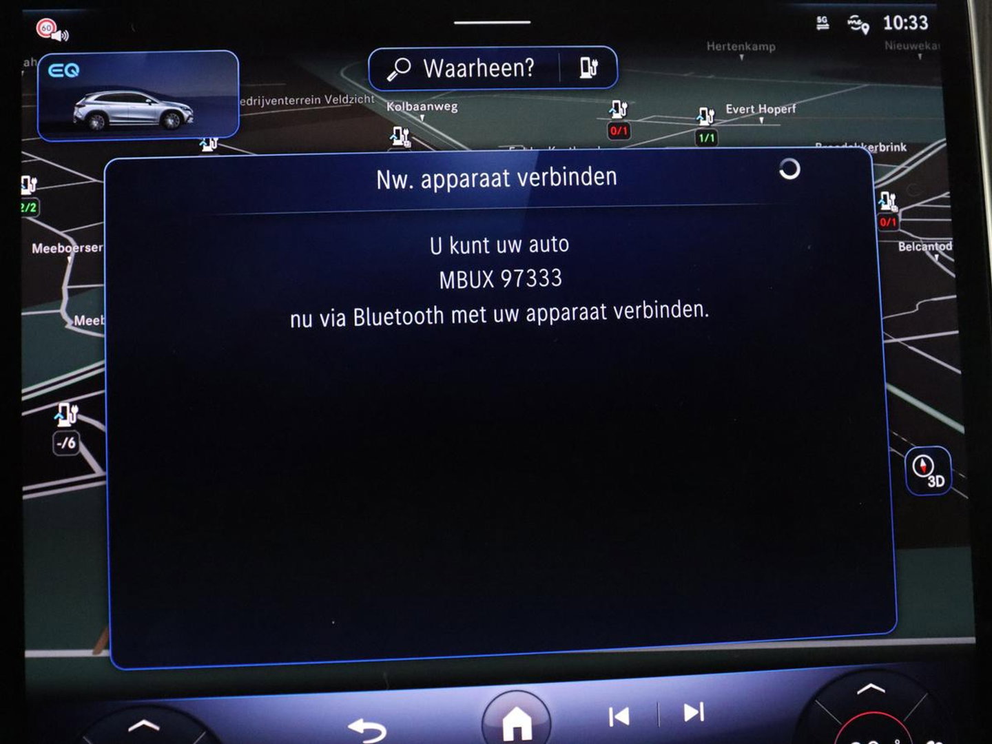 Mercedes-Benz EQE SUV 350 4Matic AMG Line 91 kWh | 97.1% | Panoramadak | Trekhaak | Head up | 360 camera | Adaptive cruise | Stoelkoeling | Memory |