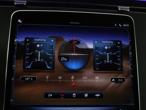 Mercedes-Benz EQE SUV 350 4Matic AMG Line 91 kWh | 97.1% | Panoramadak | Trekhaak | Head up | 360 camera | Adaptive cruise | Stoelkoeling | Memory |