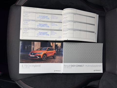 Renault Arkana 1.6 E-Tech Hybrid 145 R.S. Line (INCL-BTW) Aut. *LEATHER | FULL-LED | BLINDSPOT | CAMERA | BOSE-AUDIO | HEATED-SPORTSEATS | KEYLESS | AMBIENTLIGHT | DIGI-COCKPIT | PRIVACY-GLASS | NAVI-FULLMAP | ECC | ADAPTIVE-CRUISE | 18"A