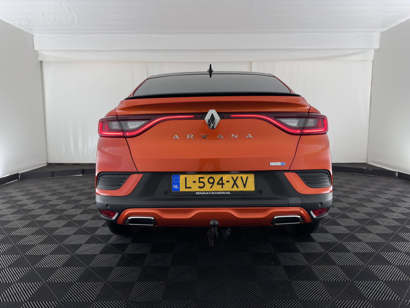 Renault Arkana 1.6 E-Tech Hybrid 145 R.S. Line (INCL-BTW) Aut. *LEATHER | FULL-LED | BLINDSPOT | CAMERA | BOSE-AUDIO | HEATED-SPORTSEATS | KEYLESS | AMBIENTLIGHT | DIGI-COCKPIT | PRIVACY-GLASS | NAVI-FULLMAP | ECC | ADAPTIVE-CRUISE | 18"A