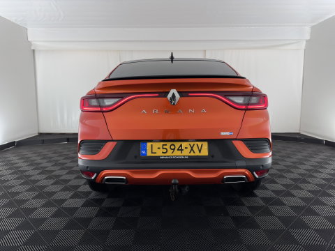 Renault Arkana 1.6 E-Tech Hybrid 145 R.S. Line (INCL-BTW) Aut. *LEATHER | FULL-LED | BLINDSPOT | CAMERA | BOSE-AUDIO | HEATED-SPORTSEATS | KEYLESS | AMBIENTLIGHT | DIGI-COCKPIT | PRIVACY-GLASS | NAVI-FULLMAP | ECC | ADAPTIVE-CRUISE | 18"A