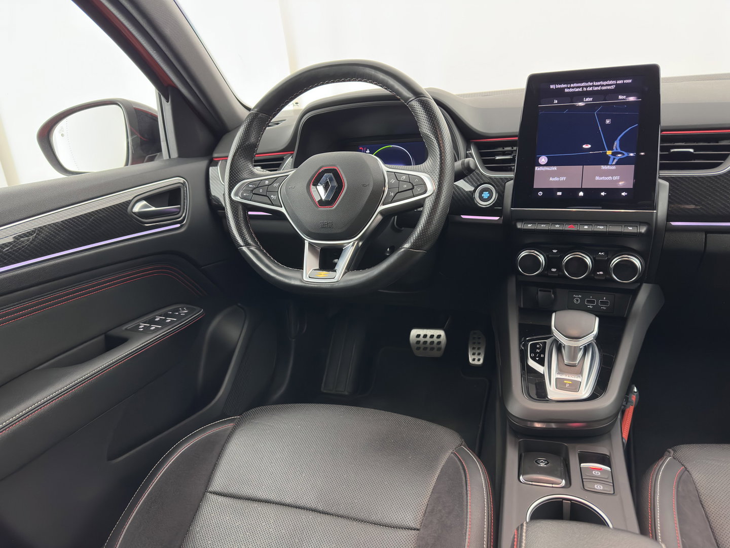Renault Arkana 1.6 E-Tech Hybrid 145 R.S. Line (INCL-BTW) Aut. *LEATHER | FULL-LED | BLINDSPOT | CAMERA | BOSE-AUDIO | HEATED-SPORTSEATS | KEYLESS | AMBIENTLIGHT | DIGI-COCKPIT | PRIVACY-GLASS | NAVI-FULLMAP | ECC | ADAPTIVE-CRUISE | 18"A