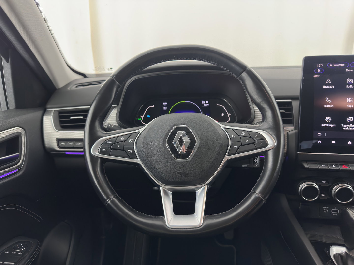 Renault Arkana 1.6 E-Tech Hybrid 145 Intens (INCL-BTW) *AUT | LEATHER-MICROFIBRE | FULL-LED | DIGI-COCKPIT | LANE-ASSIST | BLIND-SPOT | NAVI-FULLMAP | AMBIENT-LIGHT | CAMERA | KEYLESS | DAB+ | COMFORT-SEATS | PRVACY-GLASS | 18''ALU*