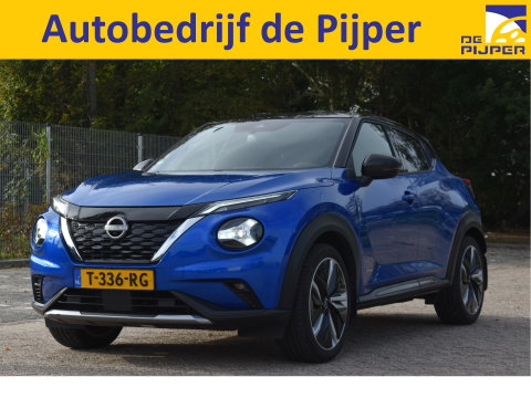 Nissan Juke 1.6 Hybrid N-Design 143 pk Technology Pack Two-Tone | NL-Auto | 1ste eigenaar | BOSE | Keyless | Trekhaak | 360 gr.camera | Full LED