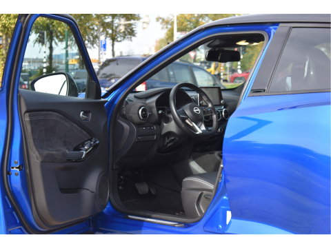 Nissan Juke 1.6 Hybrid N-Design 143 pk Technology Pack Two-Tone | NL-Auto | 1ste eigenaar | BOSE | Keyless | Trekhaak | 360 gr.camera | Full LED
