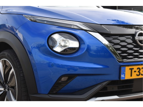 Nissan Juke 1.6 Hybrid N-Design 143 pk Technology Pack Two-Tone | NL-Auto | 1ste eigenaar | BOSE | Keyless | Trekhaak | 360 gr.camera | Full LED