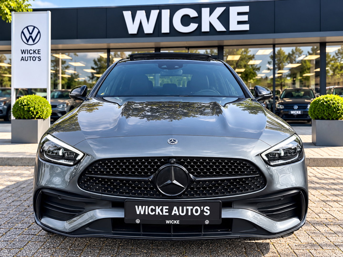 Mercedes-Benz C-Klasse 300 e AMG Line Panorama Camera Burmester