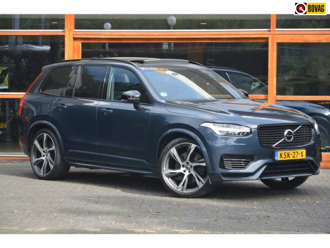 Volvo XC90 T8 Recharge AWD Plus Dark | Luchtvering | Panoramadak | Harman/Kardon | Trekhaak | Stoel + Stuur Verwarmd | Camera |