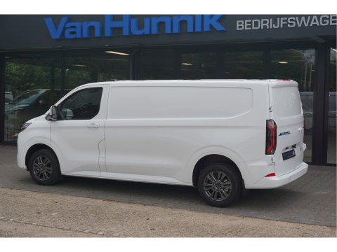 Ford E-Transit Custom 320L 218PK 71KWH Limited AUT BPM VRIJ!! Navi, ACC, 360° Cam, 17" LM!! NR. EC29