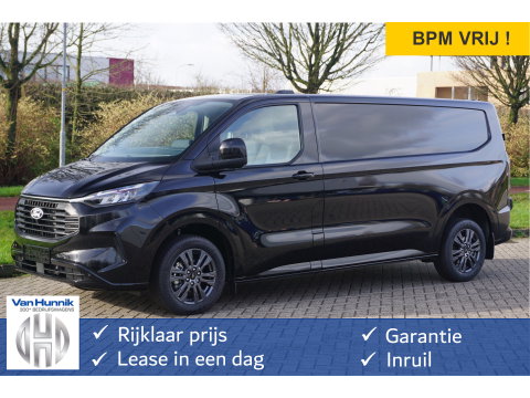 Ford Transit Custom 320L 218PK 71KWH Limited Elektrisch AUT BPM VRIJ!! Navi, ACC, 360° Cam, 17" LM!! NR. EC29
