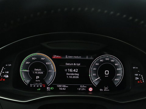 Audi A6 Avant 55 TFSI e quattro Competition | S-Line | SOH 83.4% | Panoramadak | Adaptive cruise | Carplay | Memory | Leder/alcantara | Stoelverwarming | Virtual dashboard | Climate control |