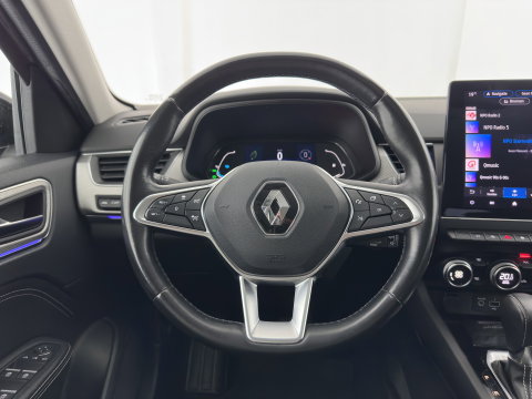 Renault Arkana 1.6 E-Tech Hybrid 145 Intens (INCL-BTW) *AUT | LEATHER-MICROFIBRE | FULL-LED | DIGI-COCKPIT | LANE-ASSIST | BLIND-SPOT | NAVI-FULLMAP | AMBIENT-LIGHT | CAMERA | KEYLESS | DAB+ | COMFORT-SEATS | PRVACY-GLASS | 18''ALU*